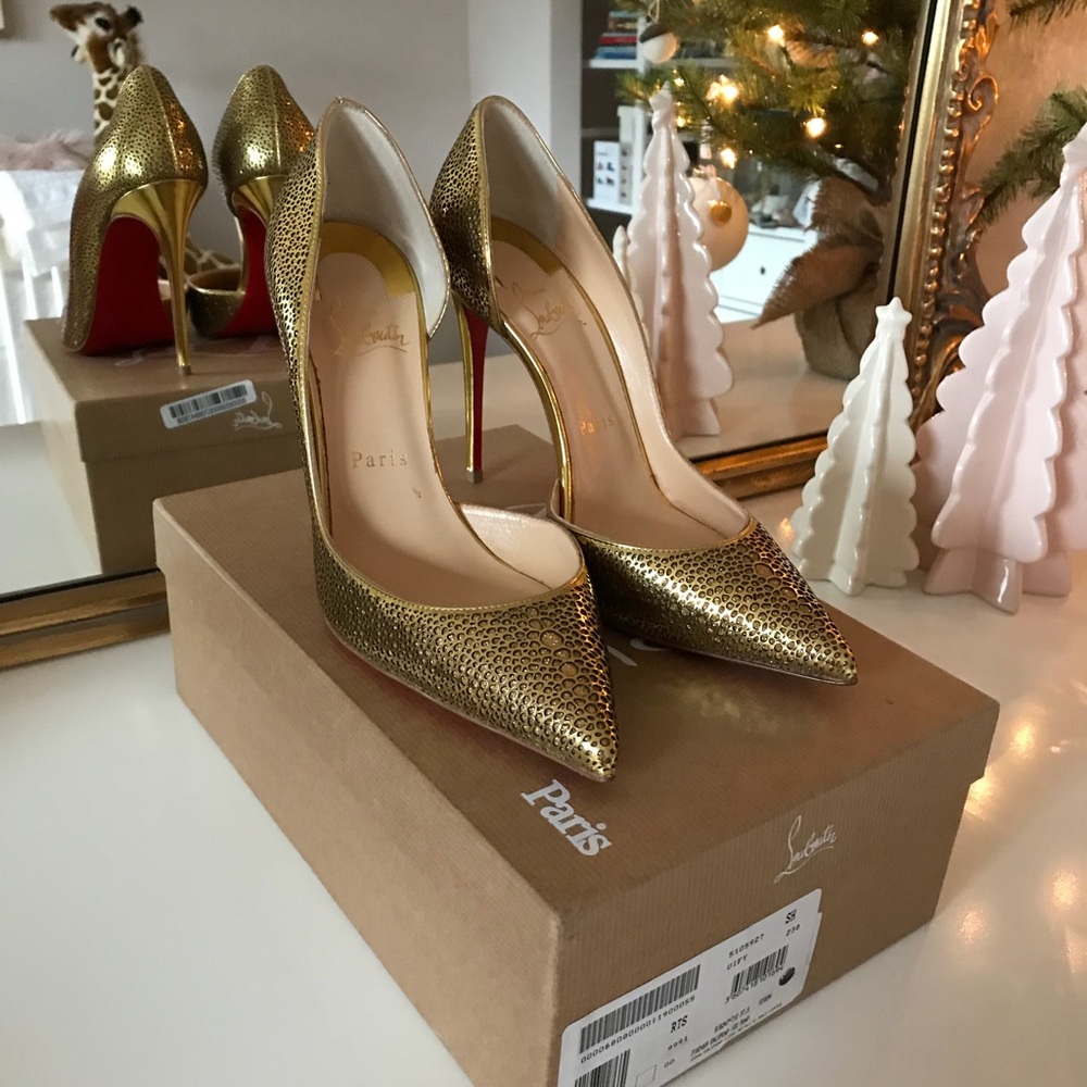 Christian louboutin laser cut d’orsay size 7.5